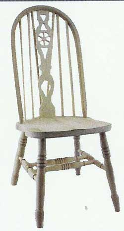 Amish Made Wheel Fiddle Chair