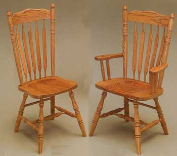 Amish Made Post Paddle Chair