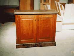 Amish Custom Made Cherry Two Tone 2 Door Buffet